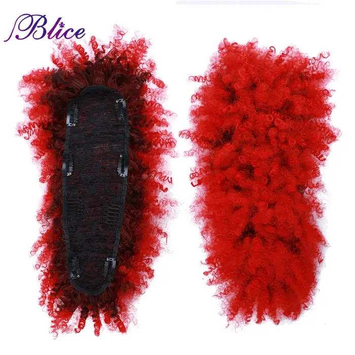 Blice – Extensions de cheveux Mohawk courts et crépus bouclés