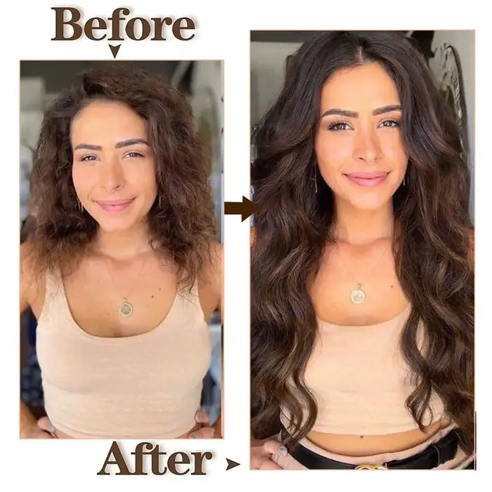 Extensions de cheveux à clipser