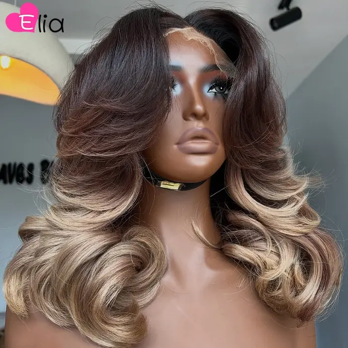 Perruque Bob Lace Front Wig brésilienne naturelle