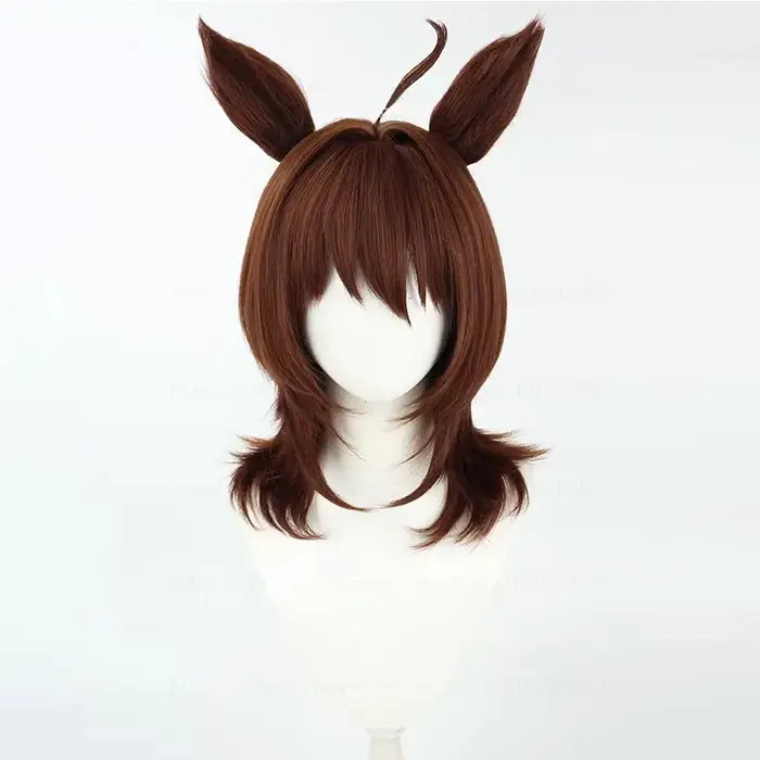 Perruque de Cosplay Uma Musume Pretty Derby Agnes Tachyon