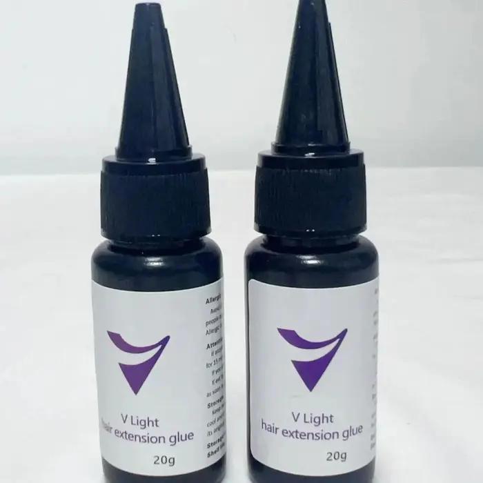 Kit d'extension capillaire V-Light : Technologie de pose rapide pour perruques et postiches en cheve