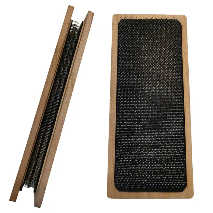 Tapis de dessin en bois pour cheveux