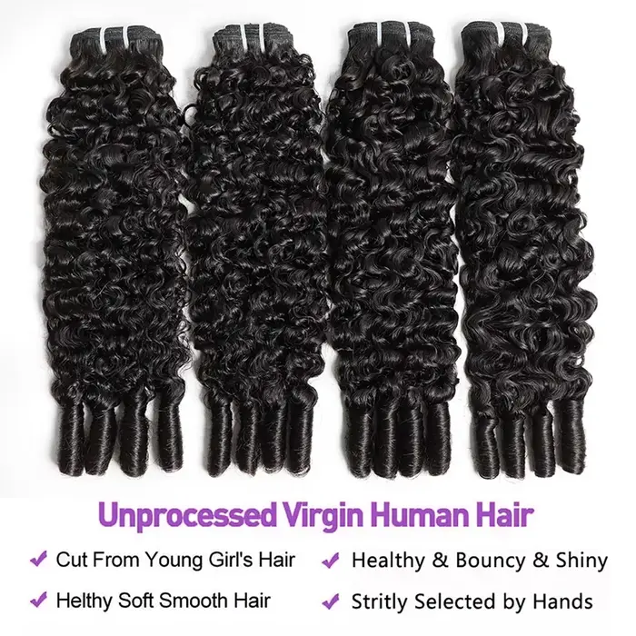 Extensions de cheveux humains bouclés birmans 15A, qualité supérieure, 28 pouces, tissage de cheveux