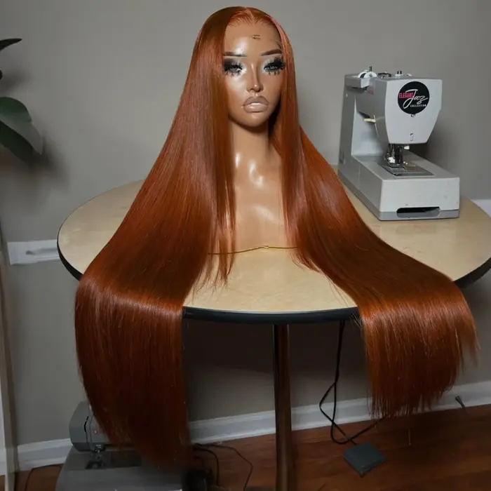 Perruque Lace Front Wig synthétique lisse