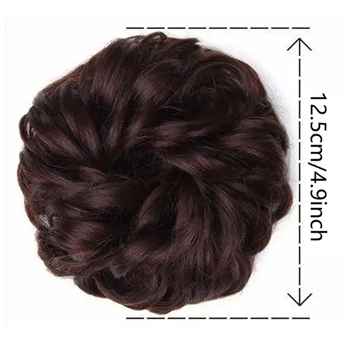 Chignon synthétique perruque dames queue de cheval Extension de cheveux Scrunchie élastique vague bouclés postiches