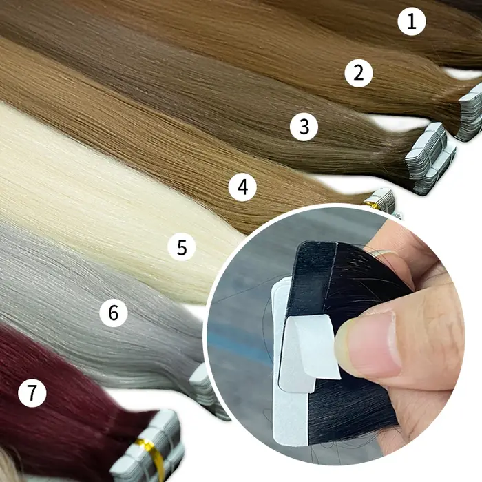 Extension de Cheveux Humains Européens à Double Proximité