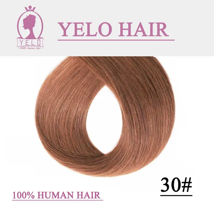 Extensions de Cheveux Humains Lisses avec Clips