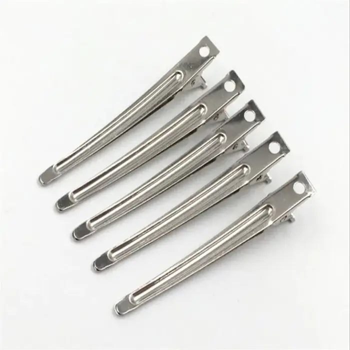 Clips de soins capillaires en acier inoxydable, 5 pièces, outils de coiffure