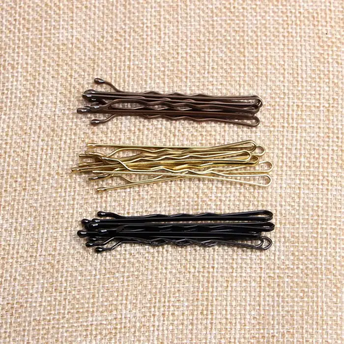 150 pièces/boîte pinces à cheveux en métal pour les femmes de mariage épingles