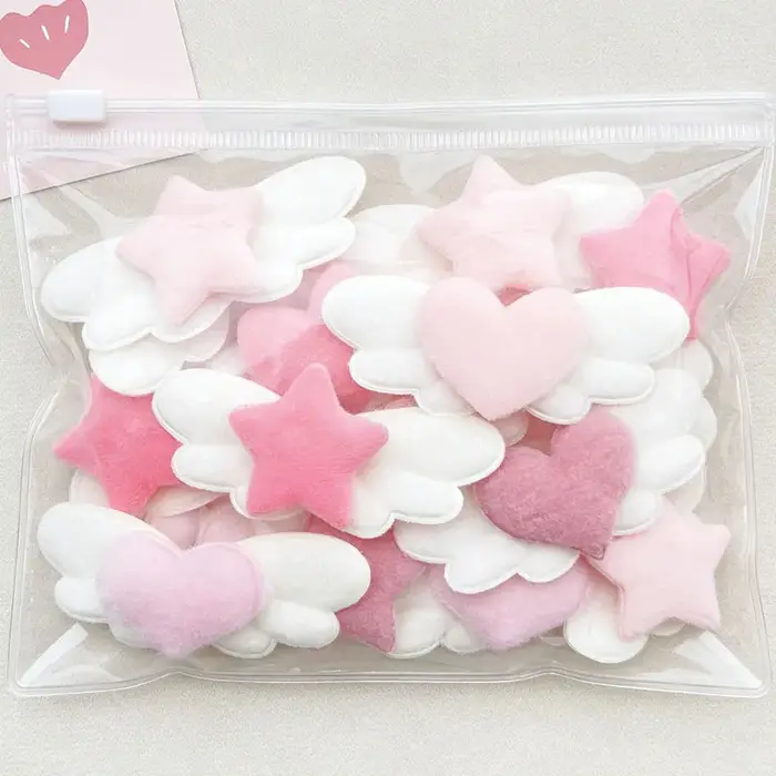 Barrettes à cheveux en forme d'ailes d'ange en peluche pour femmes