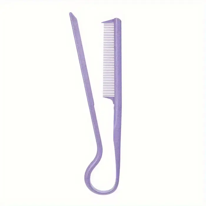 Lisseur de peigne en V professionnel, outil de coiffure pour cheveux ondulés en désordre, peigne pou