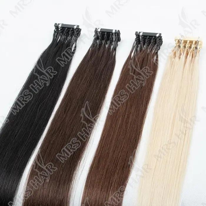 Extensions capillaires 6D en cheveux humains non-Remy