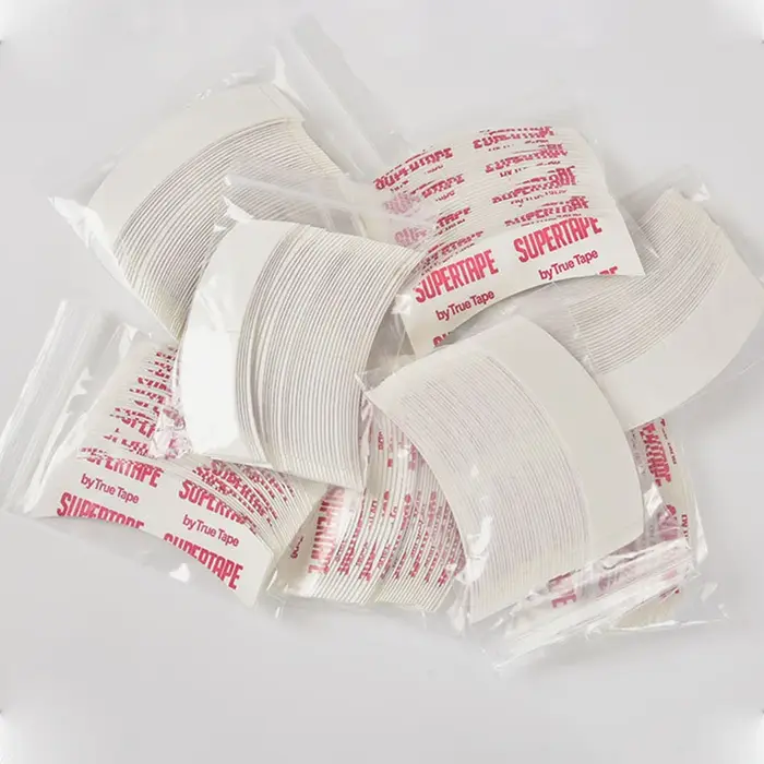 36 pièces Super bande ruban adhésif Double face étanche pour Extensions de perruque de cheveux toupet