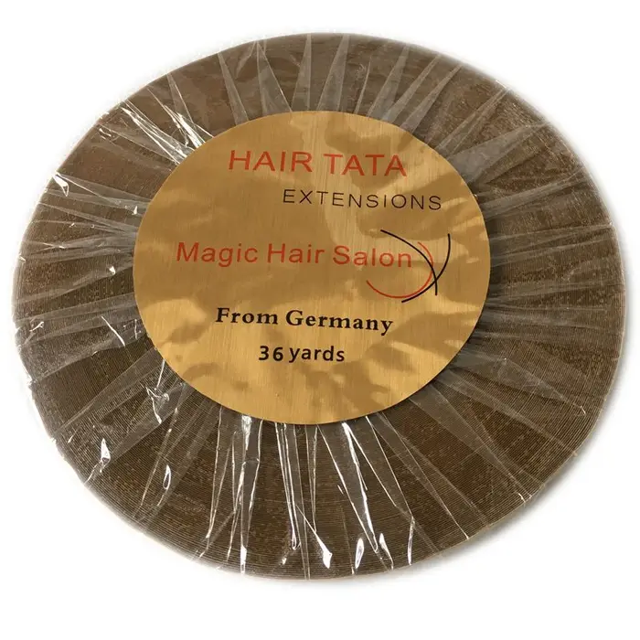 1 rouleau 36 yards de largeur 1cm ruban adhésif Double face pour extensions de cheveux TATA ruban de