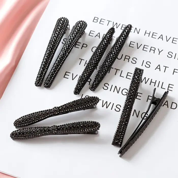 Épingles à cheveux en cristal Bling pour femmes et filles