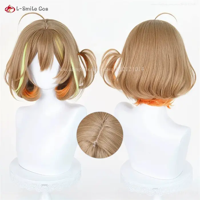 Perruque de Cosplay NIKKE Anis (33cm) – Courte