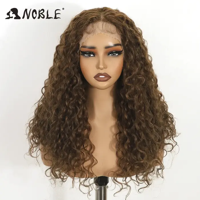 Perruque Lace Front Wig synthétique Noble 22 pouces