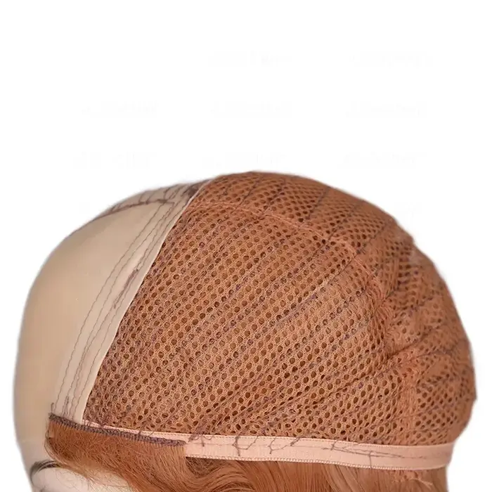 Perruque chauve bouclée pour hommes âgés