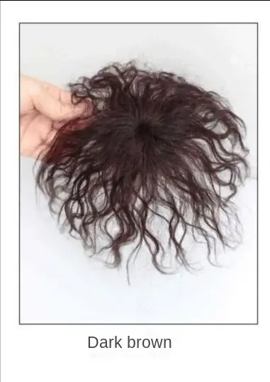 Postiche de cheveux humains Remy fabriquée à la Machine, 6x6CM, légère et respirante, pour femmes, r