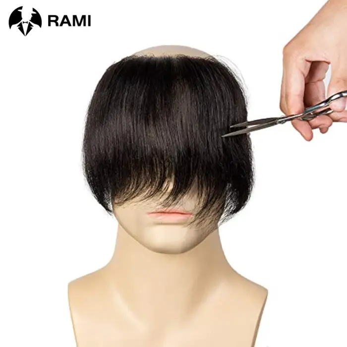 Prothèse capillaire frontale pour hommes