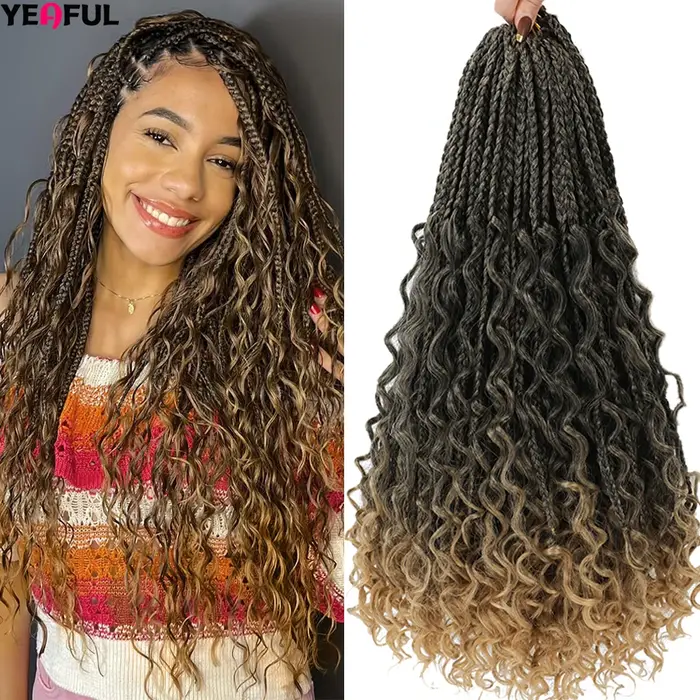 Extensions de tresses Goddess Braids de 14 à 18 pouces