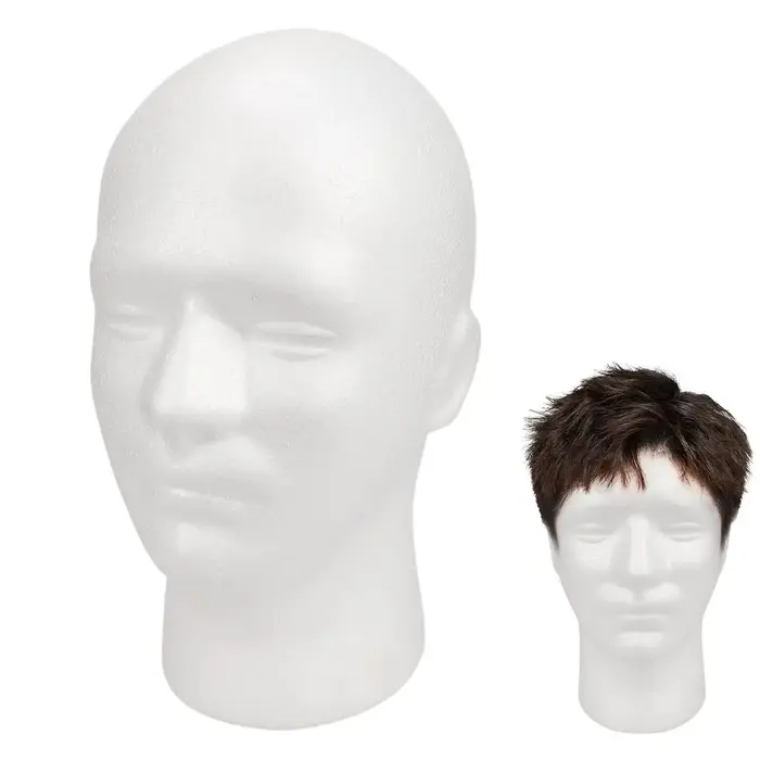 Tête de mannequin pour homme