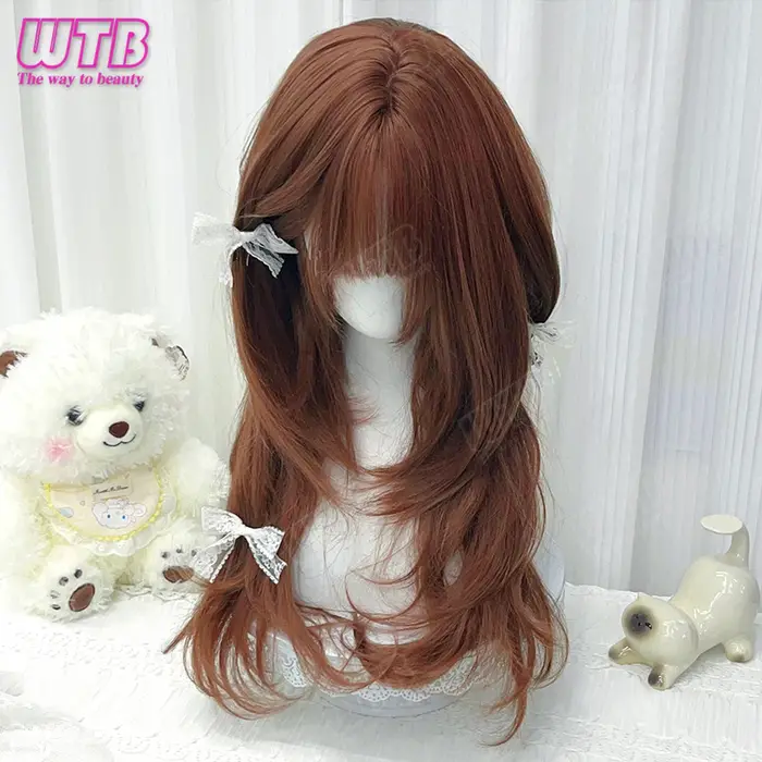 Perruque synthétique Lolita WTB de 65 cm