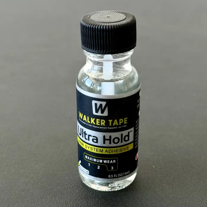 Colle pour perruques en dentelle Ultra Hold 0,5 oz/15 ml avec pinceau, adhésif imperméable Walker Ta
