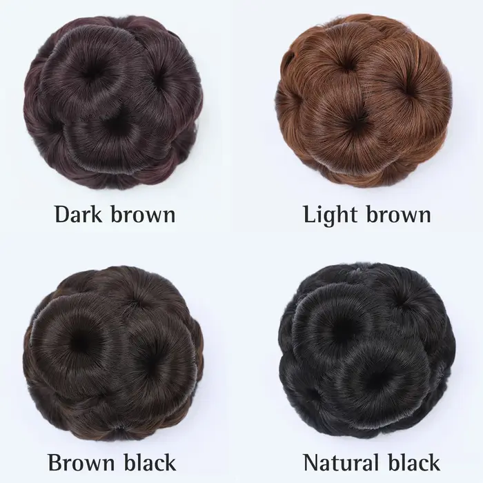 Les accessoires capillaires synthétiques à Clip sont naturels et faciles à prendre pour les Extensions de cheveux queue