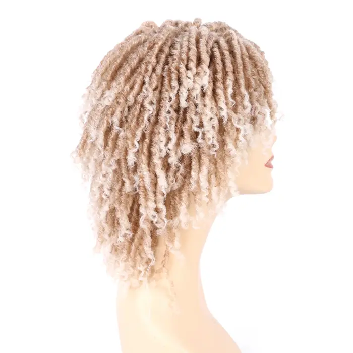 Perruque Dreadlock courte pour femmes noires