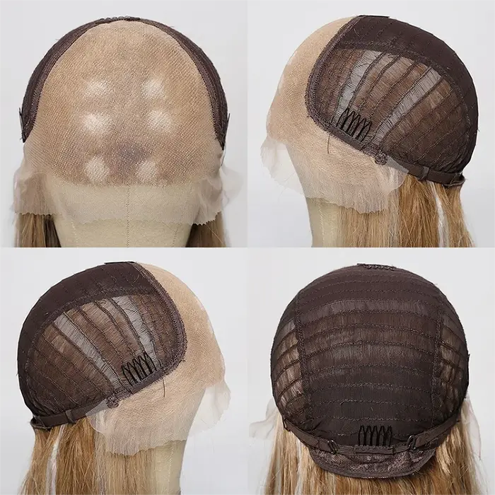 Perruque Synthétique Bouclée Longue et Ondulée