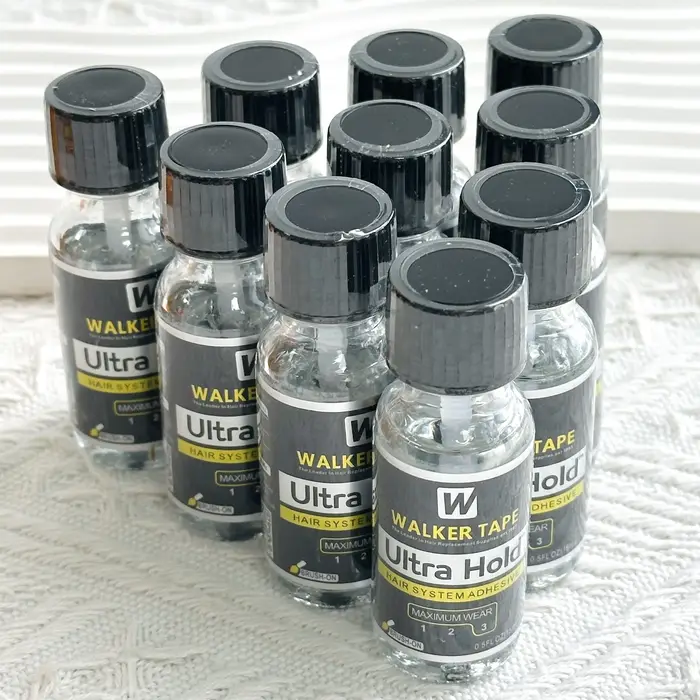 10/15/20pcs15ml colle ultra tenue pour perruques de dentelle
