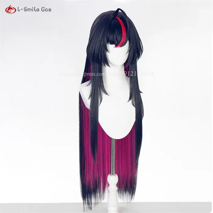 NTE Shinku – perruque de Cosplay synthétique résistante à la chaleur