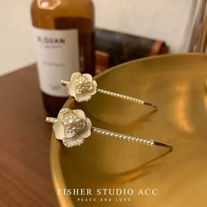 Épingles à cheveux tendance fleur