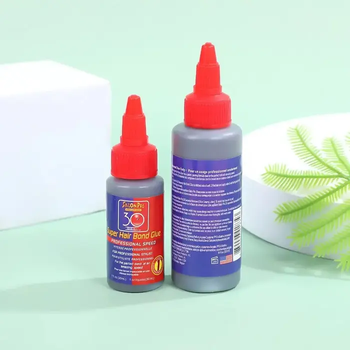 Colle pour extensions de cheveux 30ml/60ml/118ml Adhésif super résistant