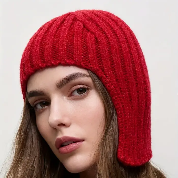 Perruque tricotée pour femme