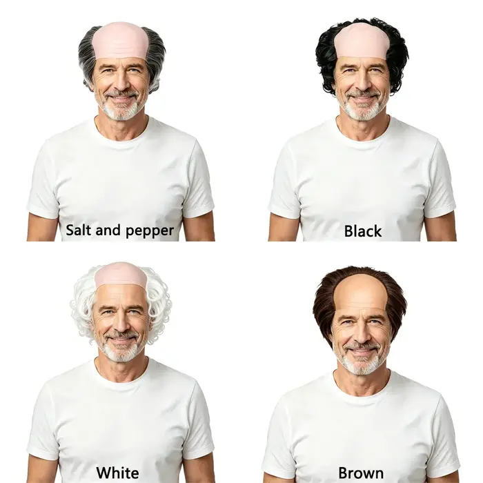 Perruque Einstein pour hommes