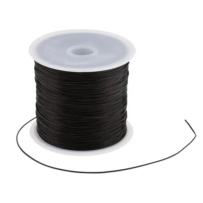6 rouleaux 60M Salon cristal élastique chaîne cheveux tissage coudre décoration fil pour fil