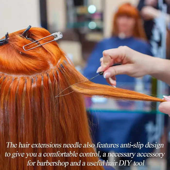 100 pièces outils d'extension de cheveux et outil de dispositif de perles pour les fournitures d'ext