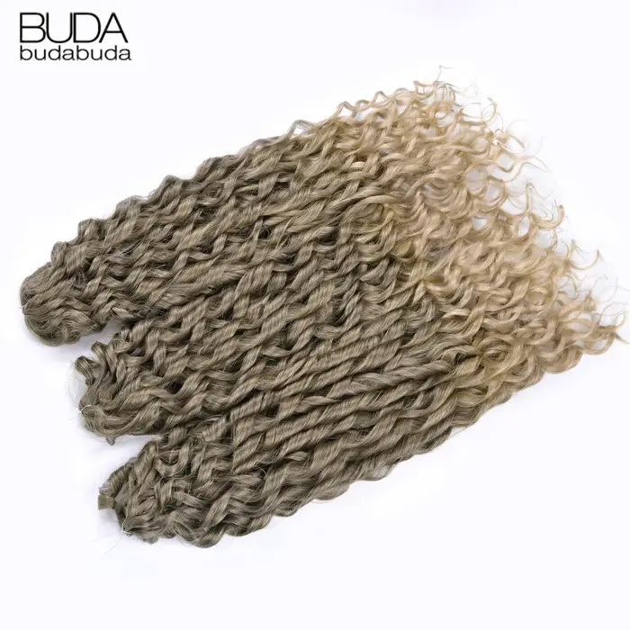 22 « Jessica Hair Deep Wavy Twist Synthetic Crochet