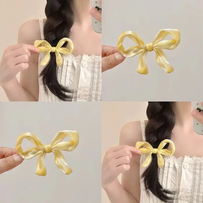 Pinces à cheveux en velours pour femmes