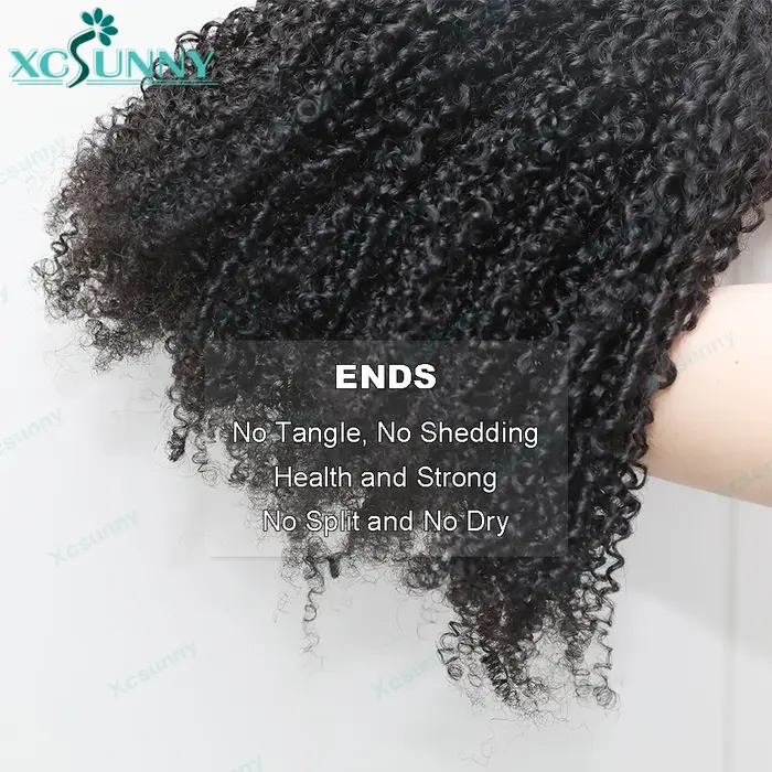 Extensions de cheveux bouclés crépus Micro Ring Loop 4C pour femmes noires, extensions de cheveux bouclés Micro Loop en gros