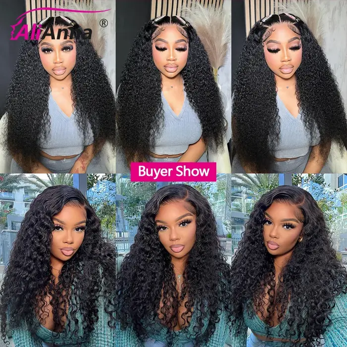 Bouclés Tissage Humain Hair 100% Natural 28 30 32 Pouce Meche Bresilienne Cheveux