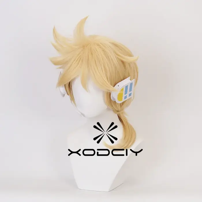 Perruque de Cosplay Rin Len de haute qualité