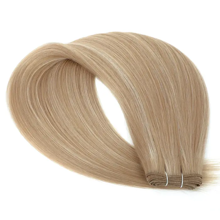 Mèches synthétiques Yaki lisses Super longues, Extensions de cheveux naturels pour Salon de coiffure