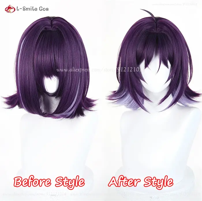 Perruque de Cosplay Anime Sakayori Iroha