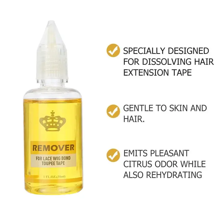 Kit de colle et dissolvant pour perruques