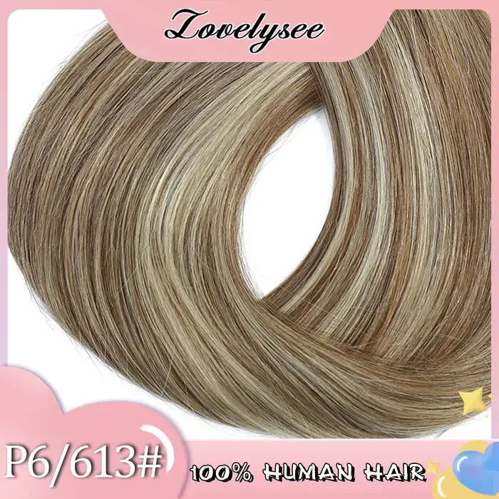Cordon queue de cheval Extensions de cheveux humains 120G 160G droite Remy