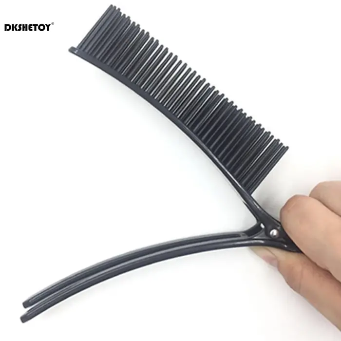 Pinces à cheveux pour Salon de coiffure, peigne à dents larges, coupe de cheveux, teinture, Clips de