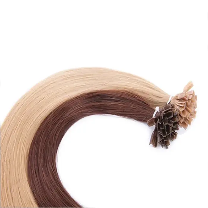 K Tip-Extensions de Cheveux Humains pour Femme